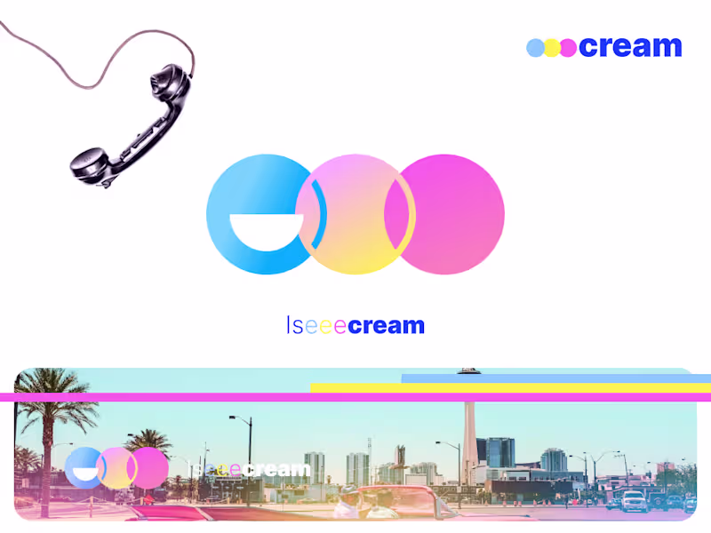 Cover image for Iseeecream rebrand
if i had food/dessert