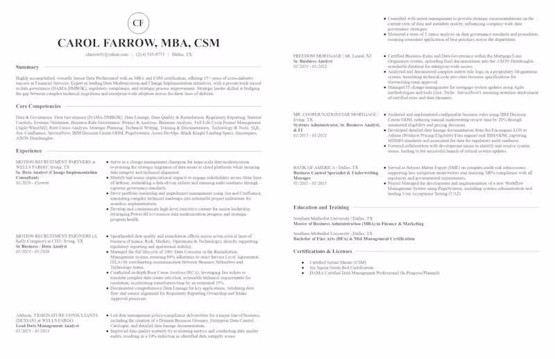 Cover image for Restructured and reformatted a senior-level