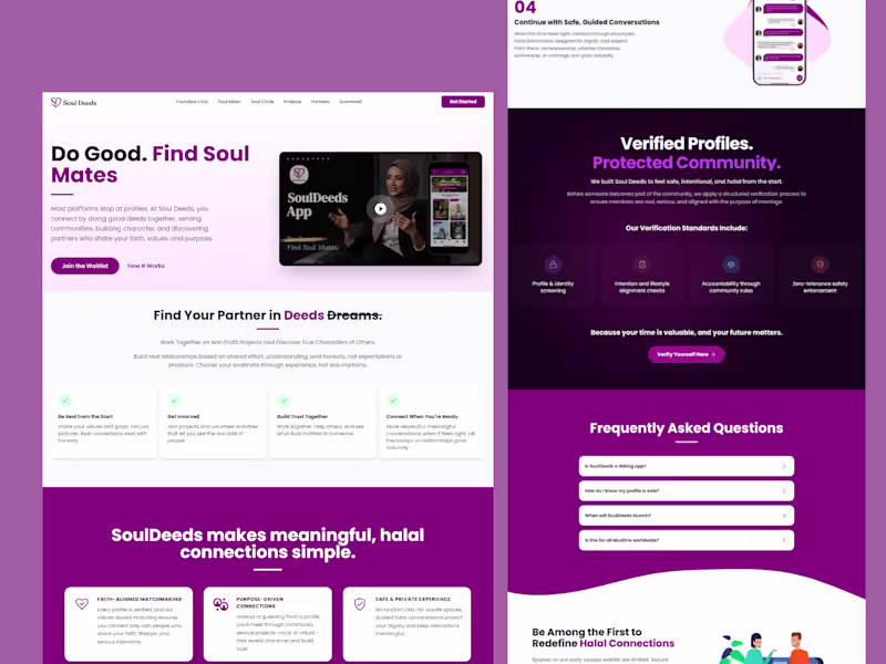 Cover image for SoulDeeds — Full-Stack Community &