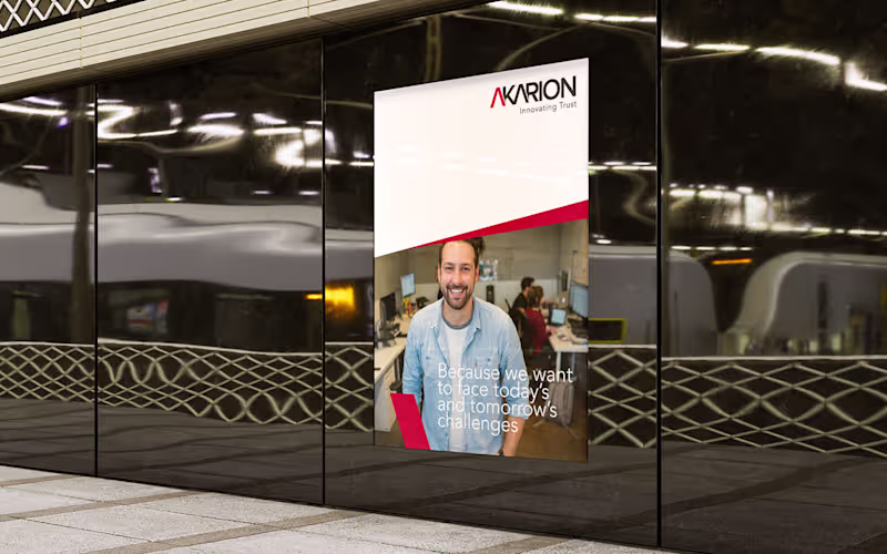 Cover image for Akarion . Brand and Web Relaunch