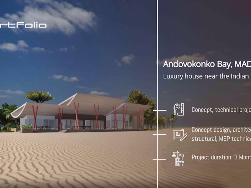 Cover image for Luxury villa in Andovokonko Bay,