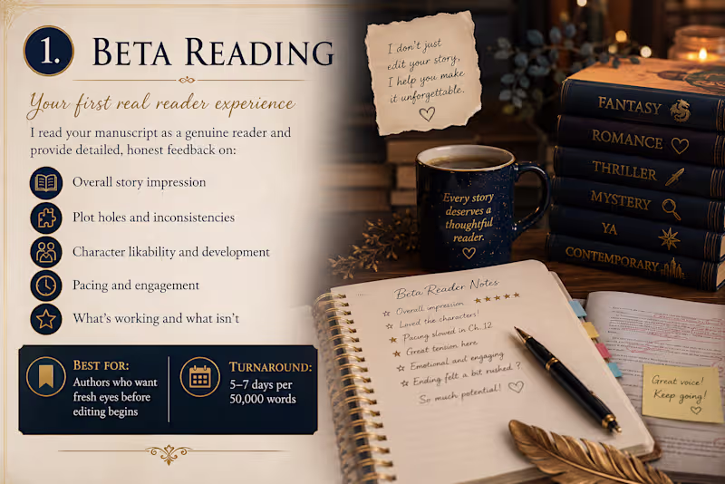 Cover image for Beta Reading