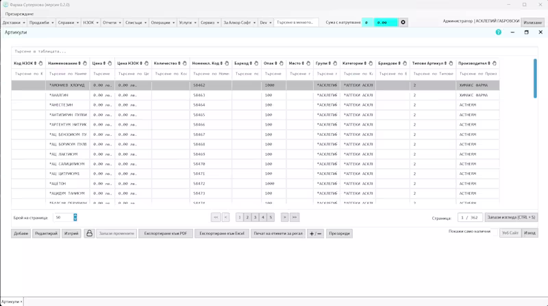 Cover image for Pharmaceutical Desktop Application