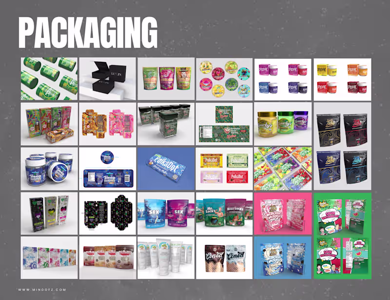 Cover image for Packaging Design: Cannabis, Wellness and Lifestyle Brands