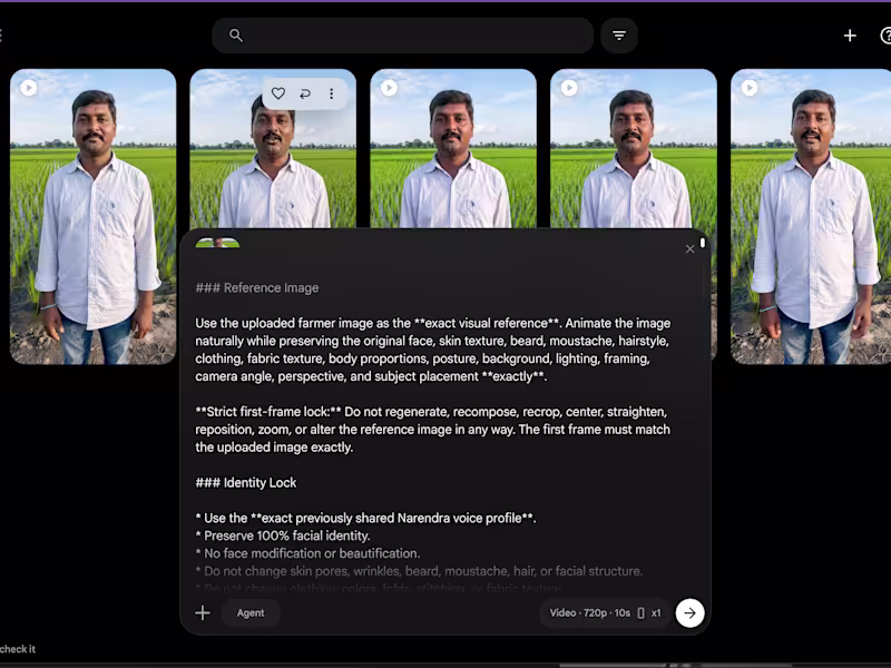 Cover image for Ultra Realistic AI Farmer Video's- Corteva Agriscience India