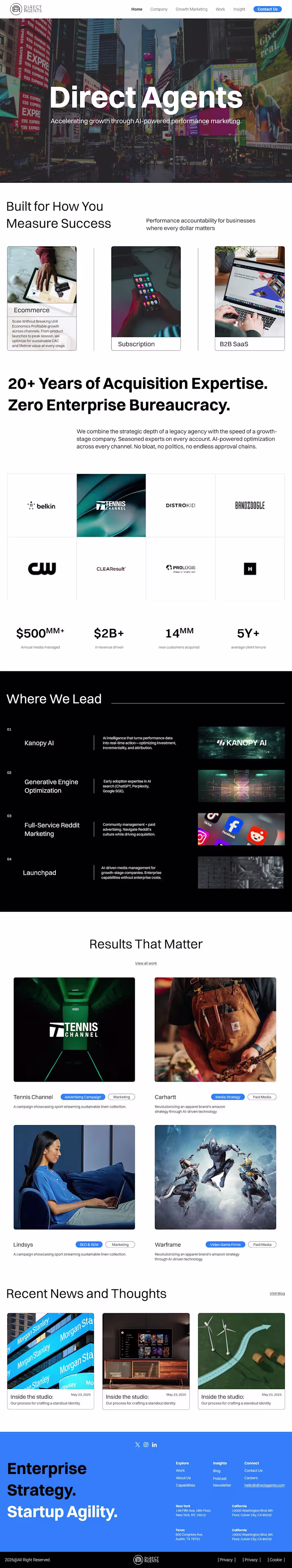 Cover image for A website built to make