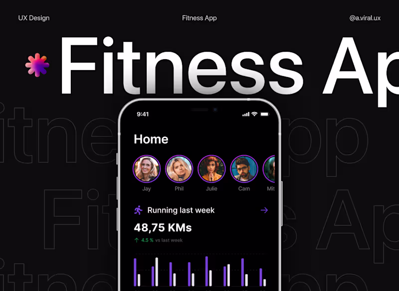Cover image for Fitness Mobile App Design