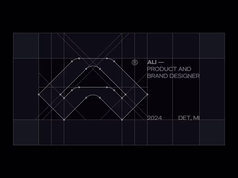 Cover image for Ali - Personal Branding Logo