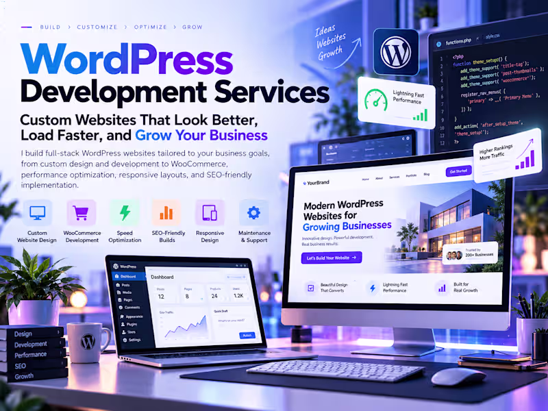 Cover image for Professional WordPress Website Development