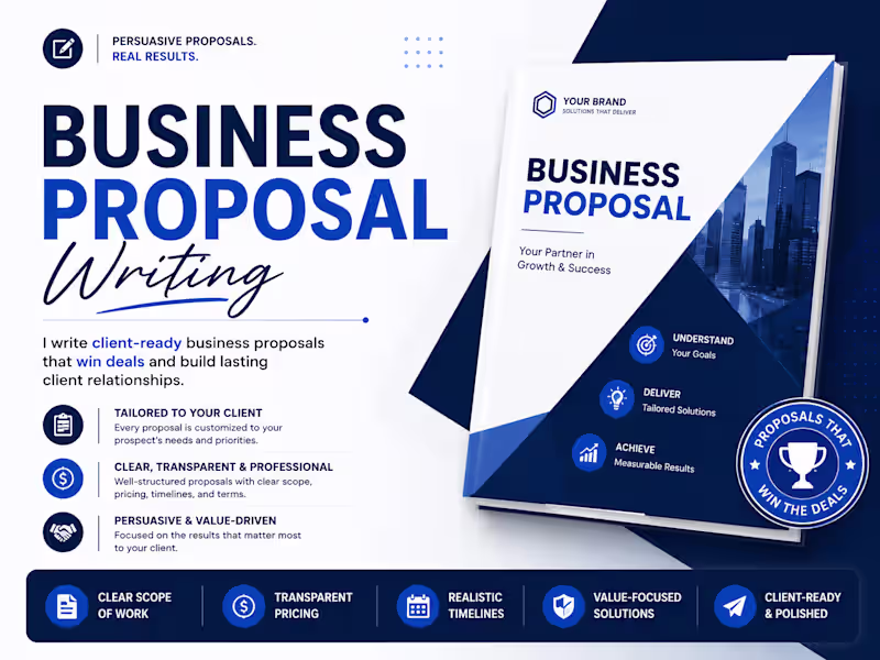 Cover image for Business Proposal Writing