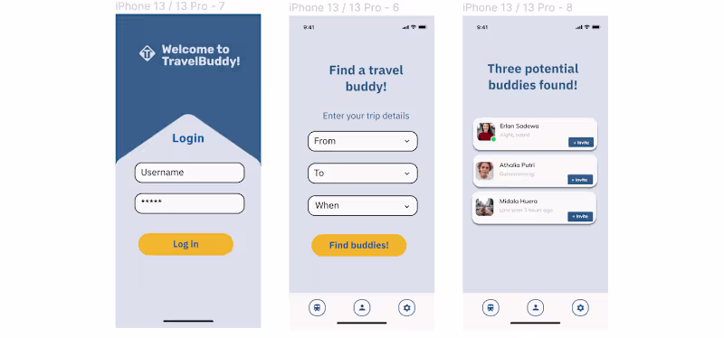 Cover image for UX Research & Design for Mobile Travel App