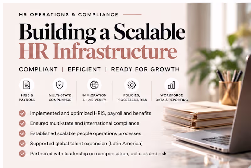 Cover image for Building a Scalable HR Infrastructure
Built