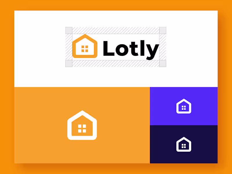 Cover image for Lotly: Brand Identity & Icon System for AI PropTech