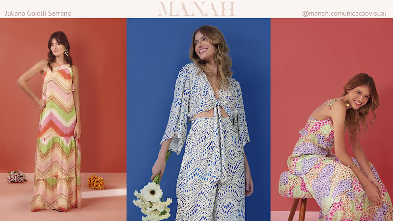 Cover image for De cor em flor | "Spring Collection" :: Behance