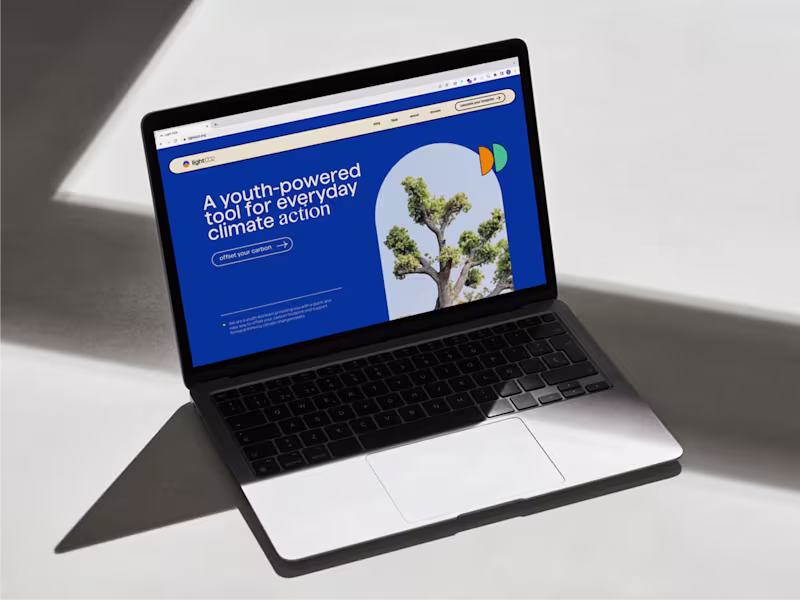 Cover image for Light C02: Website and Branding