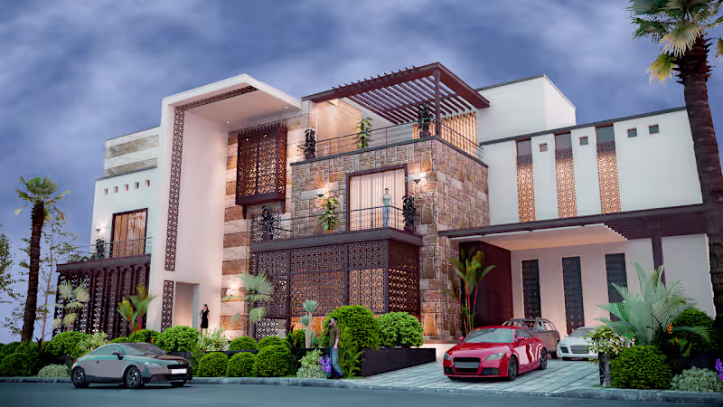 Cover image for i wll create realistic 3d architectural visualization