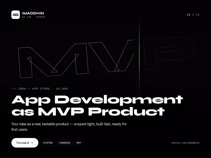 Cover image for App Development as MVP Product