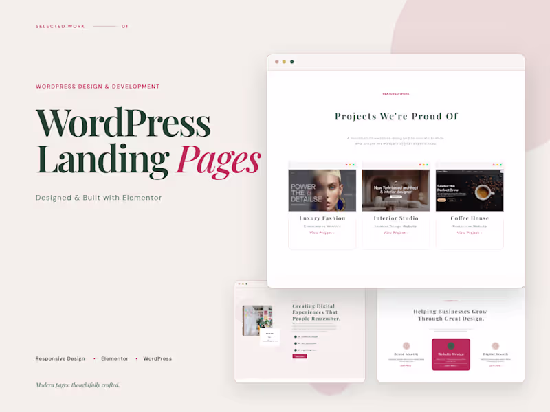 Cover image for WordPress Website Revamp