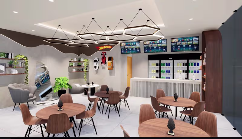 Cover image for I will render 3d interior and exterior design, restaurant cgi