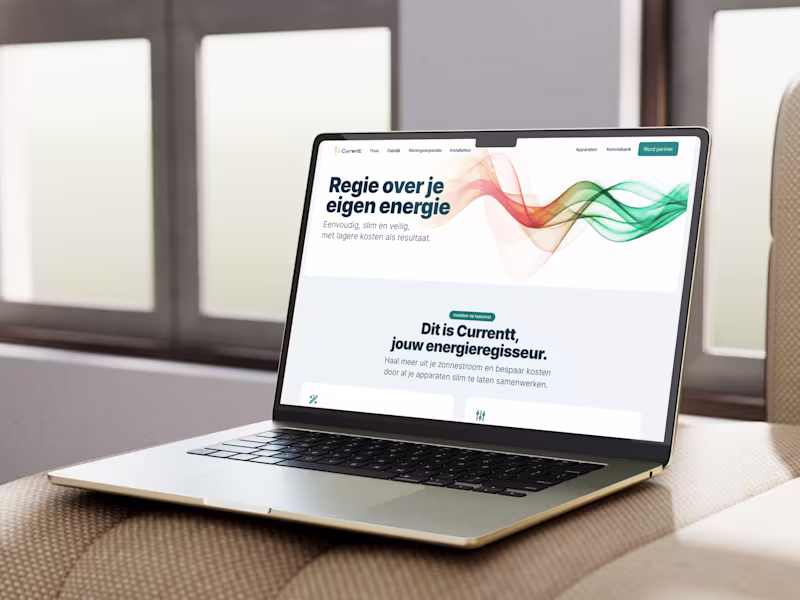 Cover image for Currentt — CleanTech Energy Platform, Made Accessible