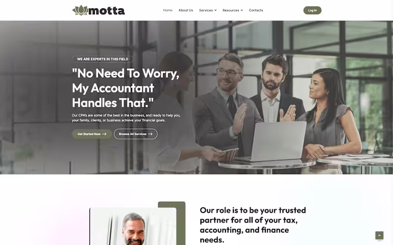 Cover image for Motta Financial