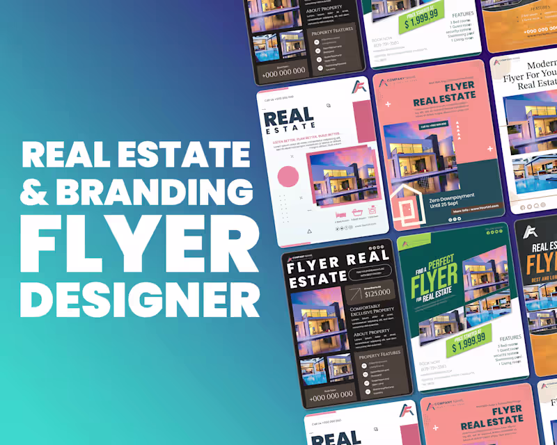 Cover image for Real Estate Flyer Design
This project