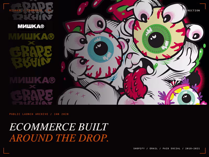Cover image for MISHKA: Ecommerce and Product Launch Direction