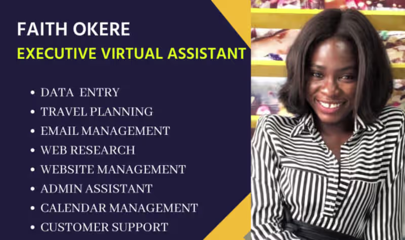 Cover image for Your trusted virtual assistant for all administrative tasks
