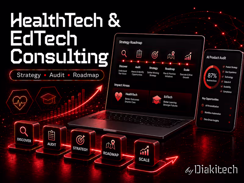 Cover image for HealthTech & EdTech Consulting
