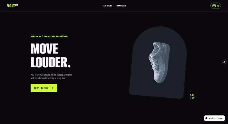 Cover image for VOLT E-Commerce Experience Design