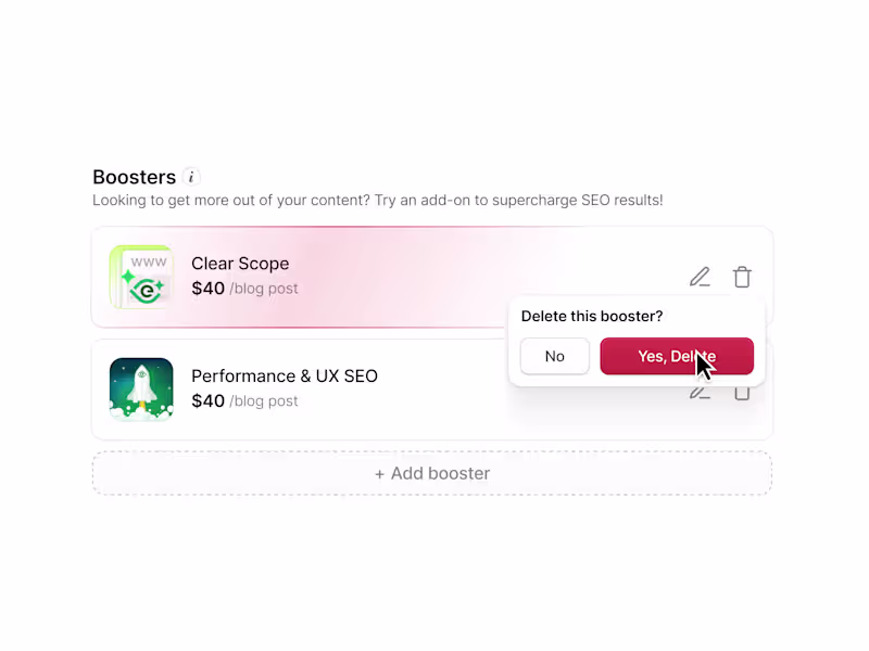 Cover image for Contextual delete confirmation for SaaS