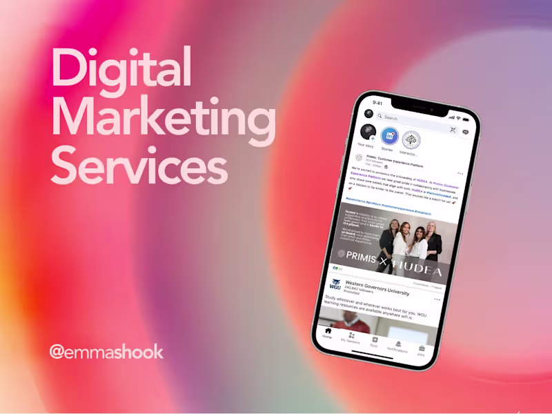 Cover image for Digital Marketing Services