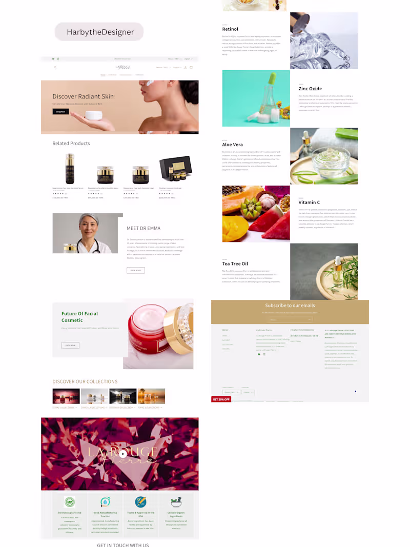 Cover image for Clean Designs Only This was designed with shopify Dawn Theme.