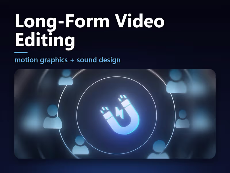 Cover image for Long-Form Video Editing with Motion Graphics