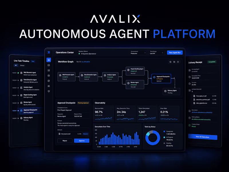Cover image for Autonomous Agent Platform — Production