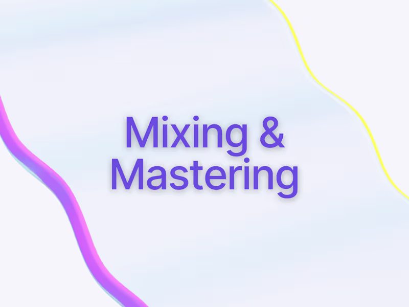 Cover image for Mixing & Mastering
