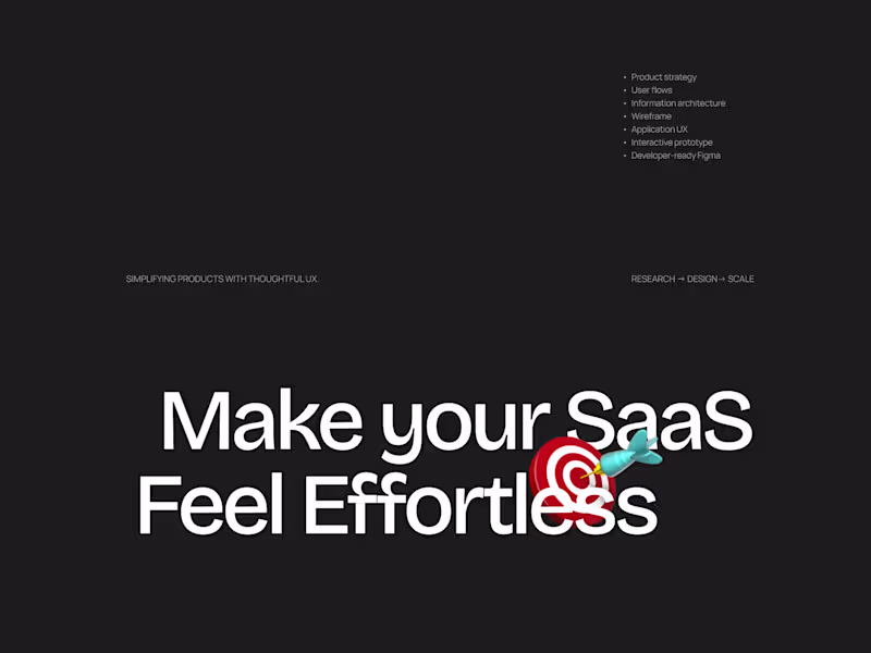 Cover image for SaaS Product Design
