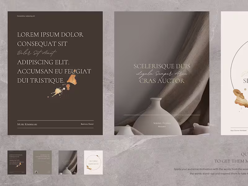 Cover image for Canva Course Workbook | Sayu