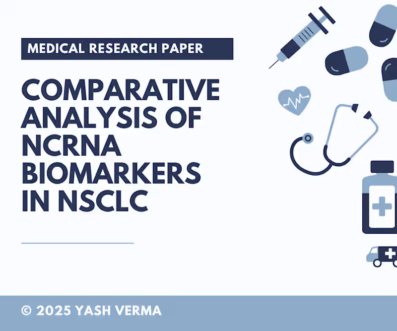 Cover image for Bioinformatic Analysis of ncRNA Biomarkers in NSCLC