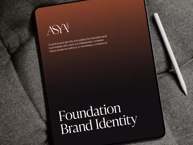 Cover image for Foundation Brand Identity