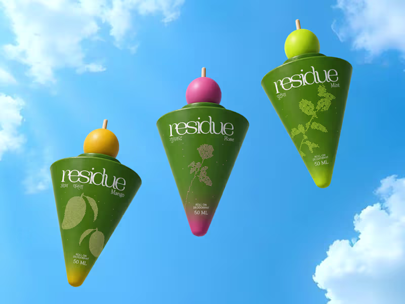 Cover image for Residue Fragrance Brand Identity and Packaging Design