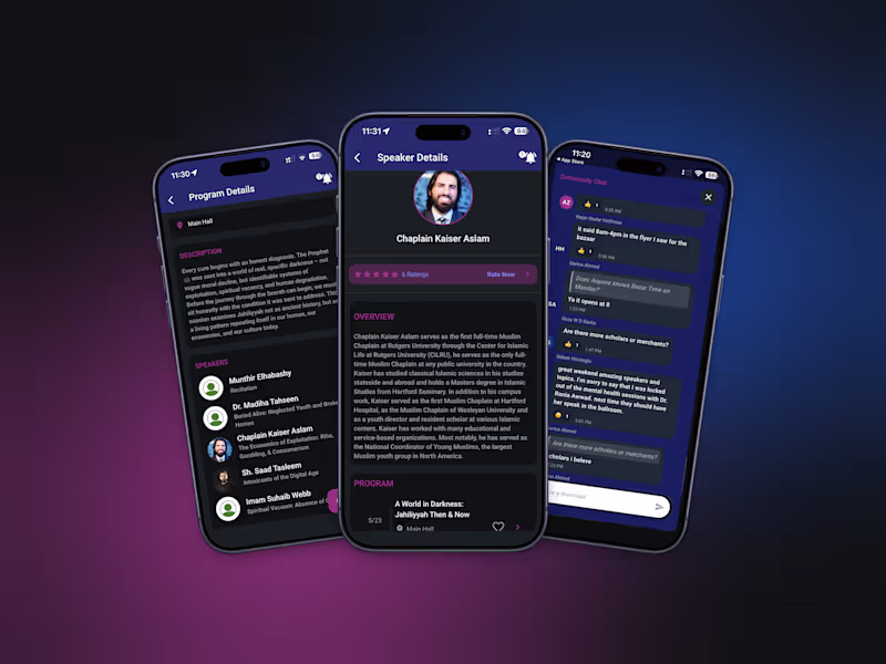 Cover image for ICNA Convention: Islamic Global Event App