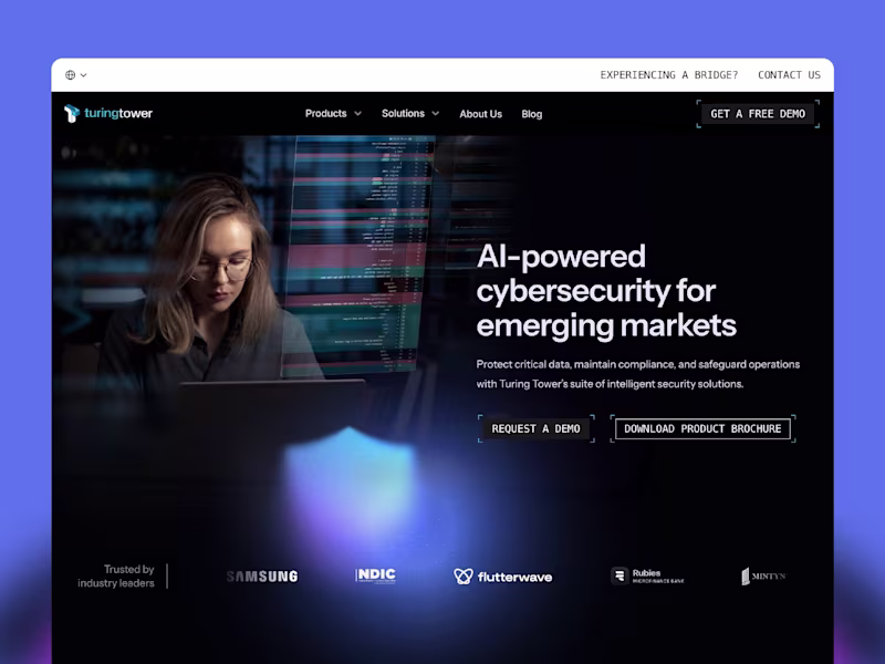 Cover image for Framer Website Design for Turing Tower
