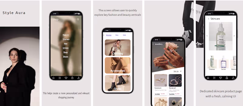 Cover image for Designed a modern fashion e-commerce