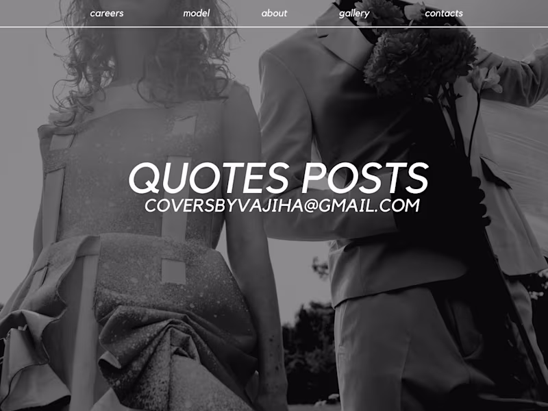 Cover image for 𖦆—Quotes Posts