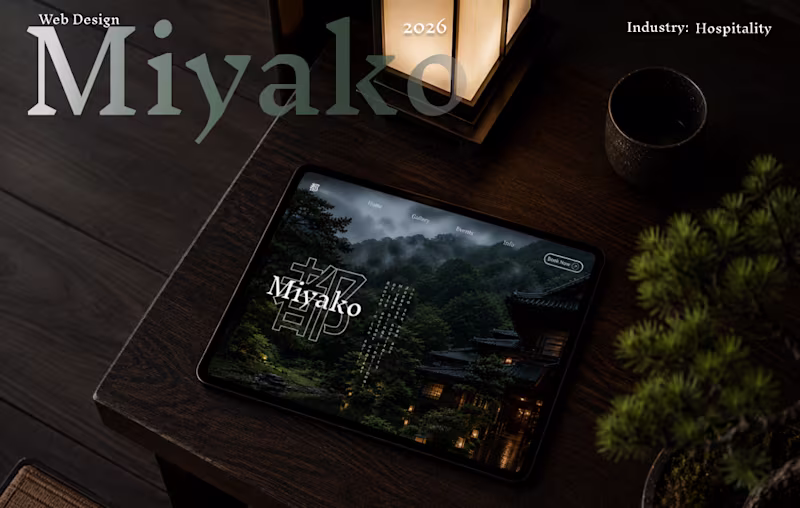 Cover image for Miyako is a luxury resort