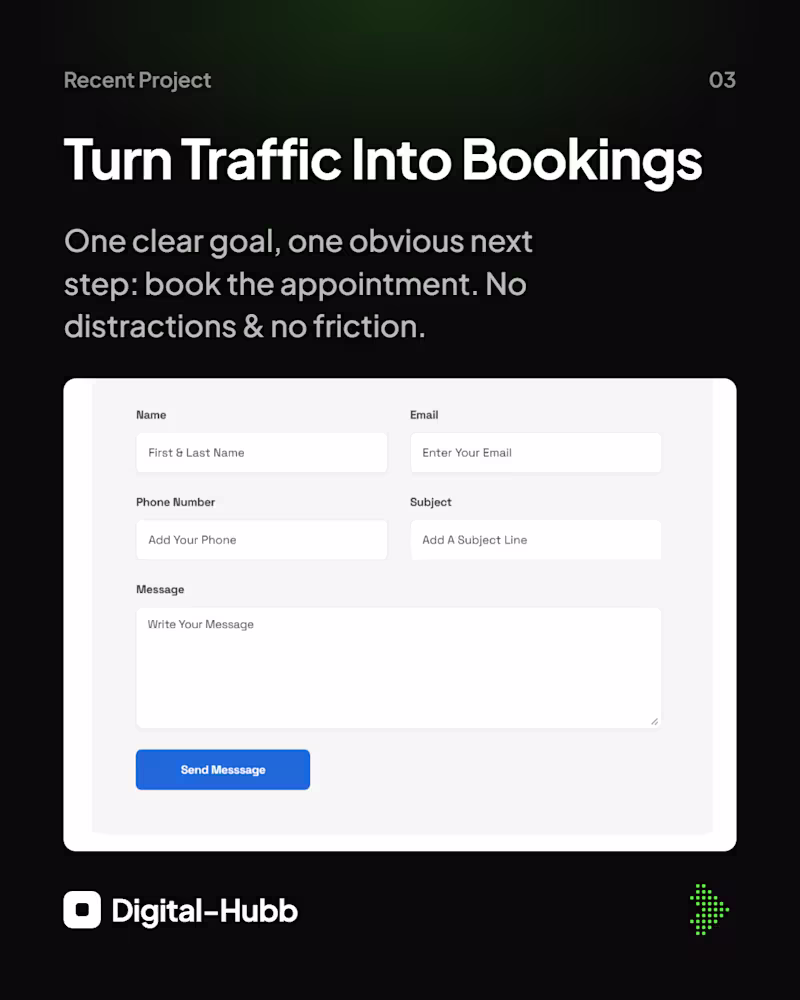 Cover image for Local Dentist Landing Page | Booking