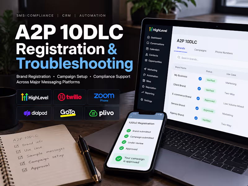 Cover image for A2P 10DLC Registration & Troubleshooting
