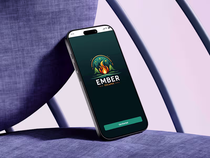 Cover image for Designing the Ember Escapes Travel App Interface