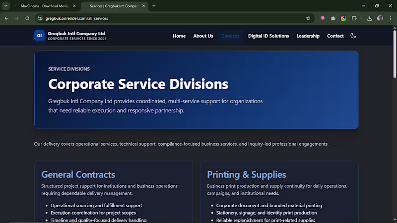 Cover image for Dad’s Multi-Business Platform – Pharma,